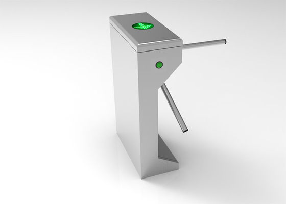 Remote Control Tripod Turnstile Gate Automatic SS304 SS316 With ZKteco System