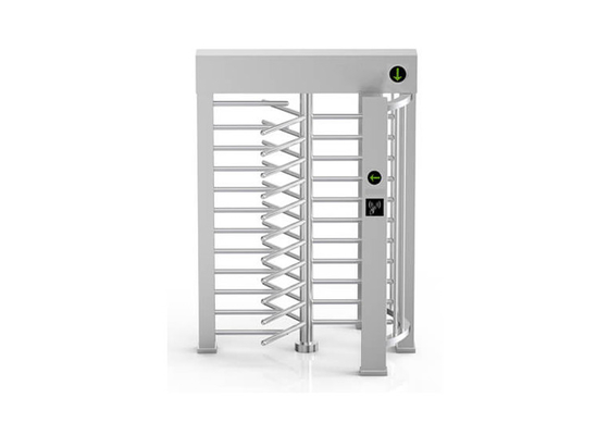 Stainless Steel 30 Person Per Minute Passing Rate 600 Mm Width Channel Full Height Turnstiles