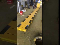 Mata neumáticos automática de acero inoxidable A3, empotrada y anti-impacto