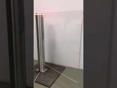 Barrera abatible con motor sin escobillas de CC de carril ancho y cilindro de tipo integrado