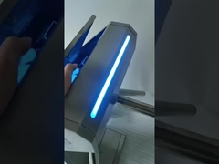 Torniquete semi automático dinámico de Drop Arm Tripod del lector del solenoide RFID de la luz de Marqueen LED