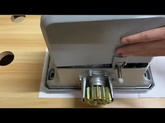 Abrelatas automático de aluminio color plata de la puerta de desplazamiento resistente con teledirigido