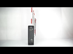 Sistema de gestión de estacionamiento de zonas comerciales Cercas de vehículos Publicidad Puerta de barreras de tráfico