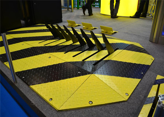 Sistema retractable automático completo del control de acceso del asesino del neumático de la seguridad con los puntos