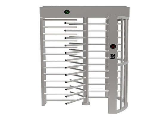 Torniquete de altura completa con lector de huellas dactilares, construcción en acero inoxidable grado 304 y función anti-seguimiento