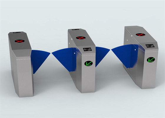 Sistema bidireccional de la entrada de puerta del torniquete de la automatización de la seguridad con los pasos duales
