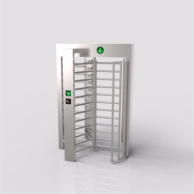 Alta seguridad altura completa de 120 grados que desliza el sistema de arriba del control de acceso del toldo del torniquete