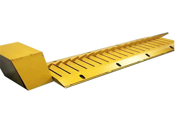 Destructor de neumáticos con control remoto bidireccional IP67 con cuchilla de 10 mm de grosor y franja reflectante