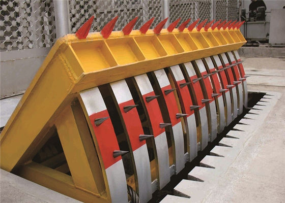 Bloqueador hidráulico de carretera de bajo ruido con carga en eje de 70T y control PLC para una curva ascendente de alta seguridad