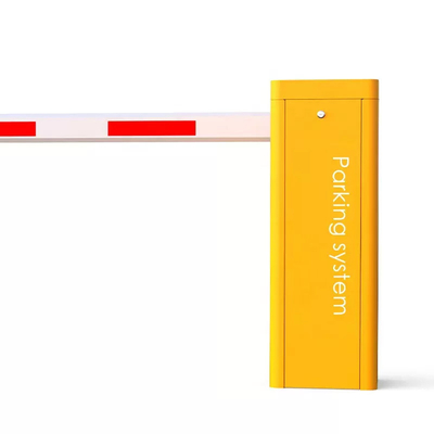 Sistema de estacionamiento de acero con rodillo frío de 2mm de espesor, barrera de pluma ajustable de velocidad de Motor sin escobillas CC automática