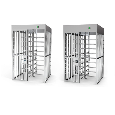 Torniquetes giratorios automáticos motorizados de la seguridad del vidrio de la puerta del torniquete de la altura completa