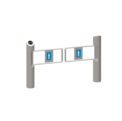 Avance anti cepillado puerta del torniquete del oscilación del contacto seco del acero inoxidable