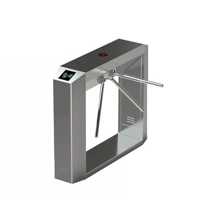 Puertas electrónicas de torneador de acero inoxidable 304 IP54 con 30-35 personas/minuto de altura de la cintura Puerta de torneador de trípode
