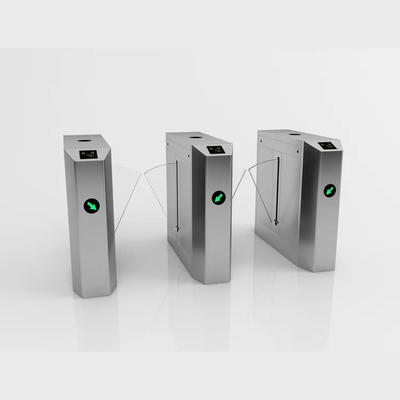 Puerta automática estática anti del torniquete del torniquete de la barrera de la aleta del ESD para la entrada de la fábrica