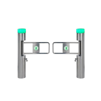 Puerta anticolisión del control de acceso de la entrada del supermercado del torniquete de la barrera del oscilación