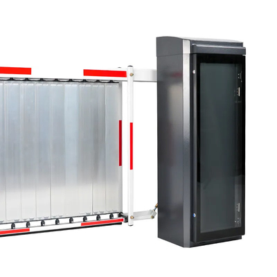 El aparcamiento automático eléctrico hace publicidad del auge de cercado de aluminio de la puerta de la barrera teledirigido