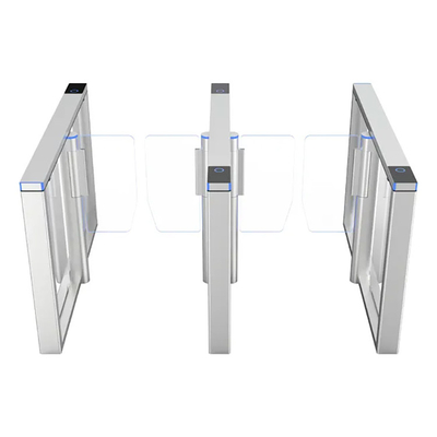 la puerta de alta velocidad Turnstie de la pantalla táctil 7inch hace frente al lector del QR Code del reconocimiento RFID