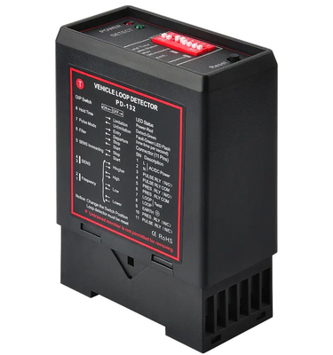 Detector de bucle de tierra automático de puerta de barrera de estacionamiento Ac 110v 220v 230v Dc 12v 24v Pd132