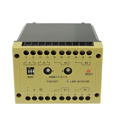 Detector de bucle de vehículo de canal único con tiempo de reacción de 10 ms para el sistema de gestión de estacionamiento