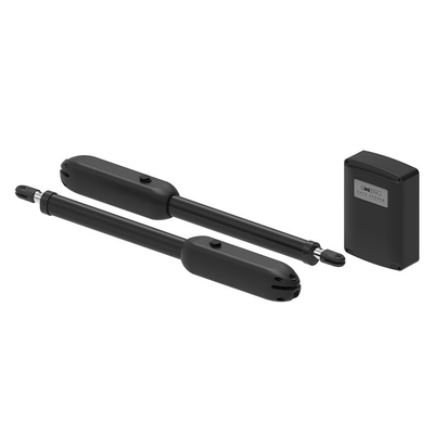 Motor de puertas giratorias de doble hoja 400 kg Lockmaster Automático Wifi Control de aplicaciones móviles