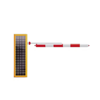 Panel solar incorporado Puertas de barrera del estacionamiento Batería recargable de nueva energía Mecanismo sin resorte