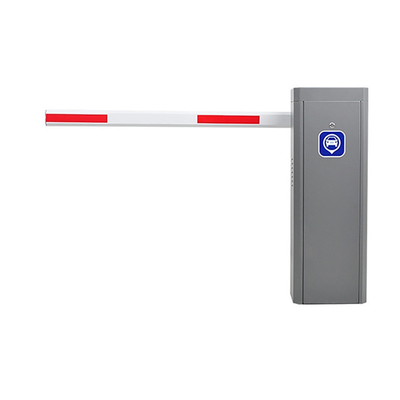 Puerta de barrera de brazo ajustable inteligente sin resorte DC24V Motor de alta velocidad 1.2s-3s