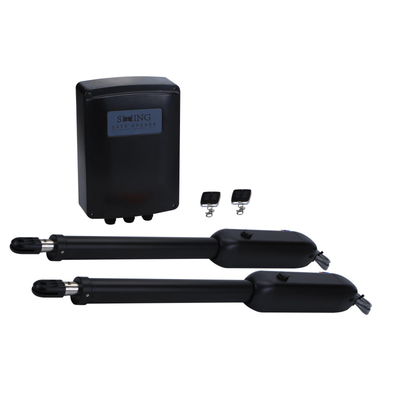 Soporte para la lámpara de alarma de fotocélula del sistema solar GSM y el bloqueo electrónico con operador SW400DC Swing Gate