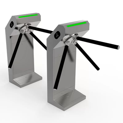 Puerta automática electrónica de trípode de 3 brazos con lector de tarjetas y tiempo de apertura de la puerta de 0,2 segundos
