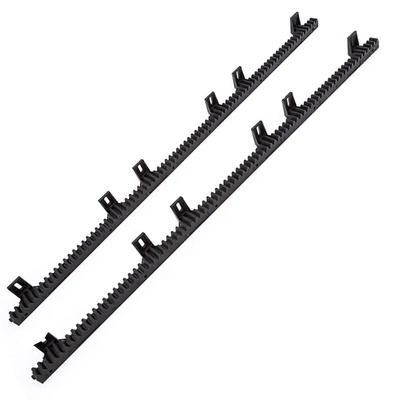 Acceso a tarjetas de identificación 4 llaves 6 enchufes Reposadero de engranajes Nylon negro plástico para apertura automática de puertas corredizas