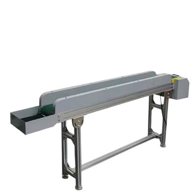 Cinturón transportador de teléfono móvil de acero inoxidable con velocidad ajustable para verificación de seguridad