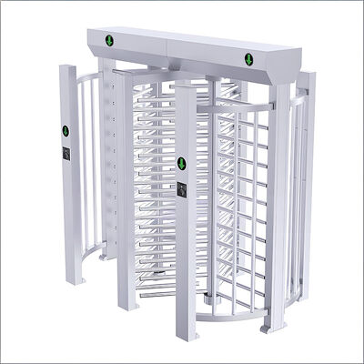 Alta seguridad 304 acero inoxidable IP54 impermeable contra el deslizamiento de la cola girasol de altura completa para el control de acceso