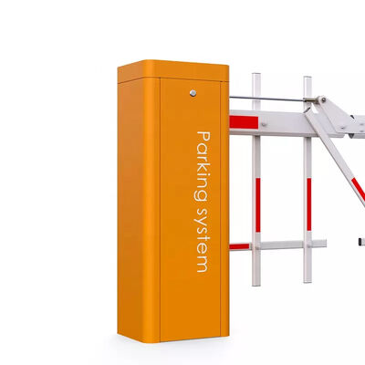 Barrera automática para vehículos con motor sin escobillas de 24 V CC, velocidad ajustable, interfaz de batería de respaldo y control automático