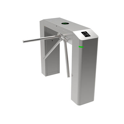 Torniquete de trípode mecánico de acero inoxidable de 510 mm de longitud de brazo y alta velocidad para control de acceso seguro