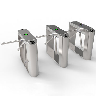 Control de acceso de la seguridad de la puerta IP54 del torniquete del trípode de la puerta de la barrera de la entrada SS304