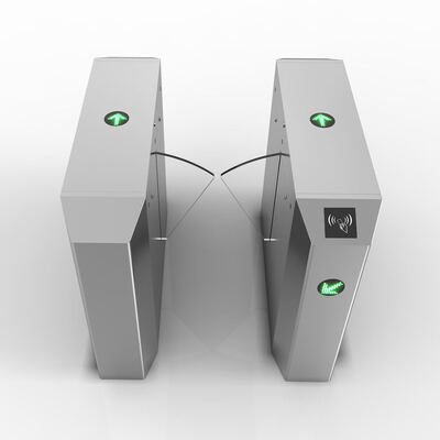 Torniquete de velocidad OEM ODM con motor de 24 V CC, solapa de acrílico transparente y anti-seguimiento para sistema de control de acceso