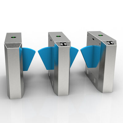 Torniquete de altura de cintura con solapa de acrílico transparente y capacidad de 30 personas/minuto Nivel de protección IP54