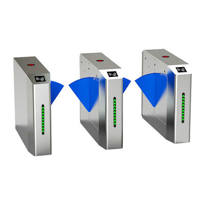 RS485 SS304 IP44 Puerta de barrera con colgajo para control de acceso y gestión de peatones