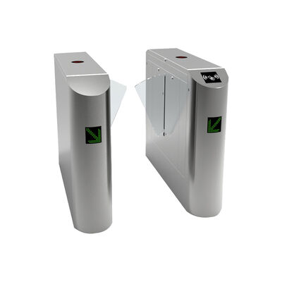 27cm longitud del brazo DC24V 304 acero inoxidable Flap Barrera Puerta de velocidad Puerta para control de acceso