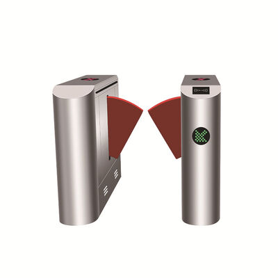 Torniquete retráctil de acero inoxidable 304 con lector de tarjetas RFID y flujo de 25-30 personas/minuto