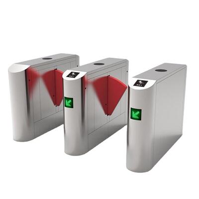 Torniquete de velocidad con indicador LED, sistema de alarma y barrera abatible de espuma de PU