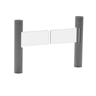Puerta del control de acceso del motor de la puerta RS485 BLDC de la barrera del oscilación del acrílico de los SS