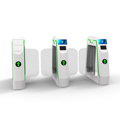 Puerta de barrera oscilante de fotocélulas infrarrojas con brazo de 90 cm y motor de 24VDC para un control de acceso seguro