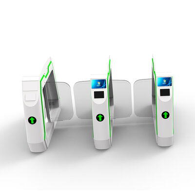 Barrera de brazo oscilante antipinzamiento de 35W con motor de 24VDC para control de acceso seguro