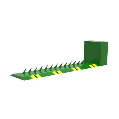 Clavo de neumático bidireccional para seguridad vial con púas de acero inoxidable 304, capacidad de peso de 40T y tiempo de elevación de 2s