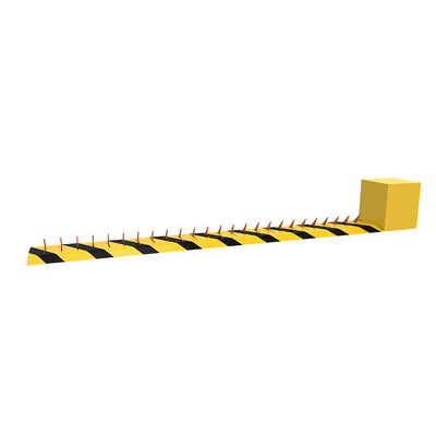 Bloqueo antiterrorista mata-neumáticos con cuchilla de 10 mm de grosor y construcción en acero A3