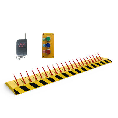 10 mm Spike 8m longitud 2s tiempo de levantamiento neumático asesino de la carretera barrera de espino para el control de acceso del vehículo