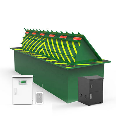 Bolardo hidráulico de control PLC RS485 de 3.7KW para control de vehículos de alta seguridad