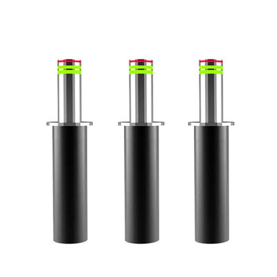 SS304 Bollar automático ascendente con capacidad de carga de 100T y velocidad ajustable de 3s-6s