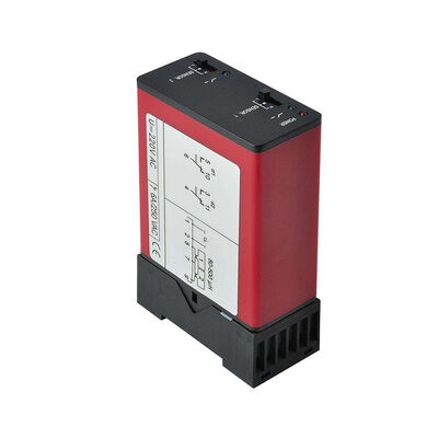 Detector de bucle de vehículo de un solo canal con rango de frecuencia de 20 kHz a 170 kHz y voltaje de 220V/110V/24V/12V para control de acceso de tráfico