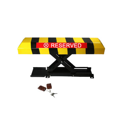 Bloqueo de estacionamiento para coche con control remoto, con altura de elevación de 300 mm y revestimiento de plástico pulverizado